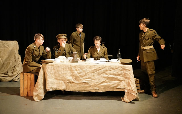 Wincanton Youth Theatre performing their 2018 show A Long Way to Tipperary