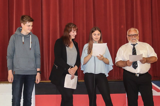 The speeches during the common evening