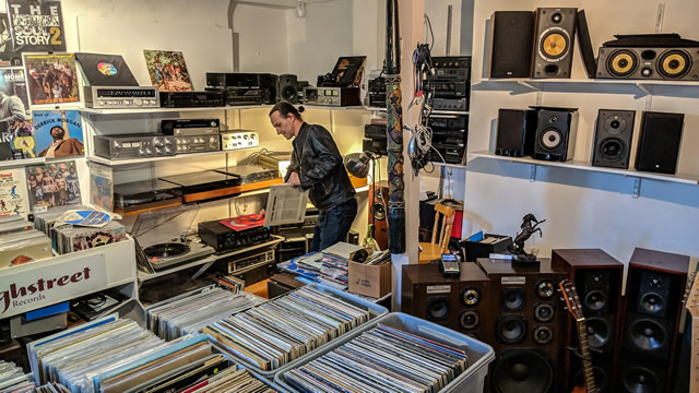 Brett, amongst the wide range of hardware he sells at Highstreet Records, Wincanton