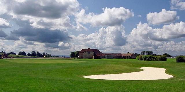 Wincanton Golf Course, in the middle of Wincanton Racecourse