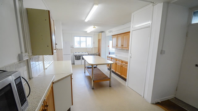 Wincanton Memmorial Hall kitchen