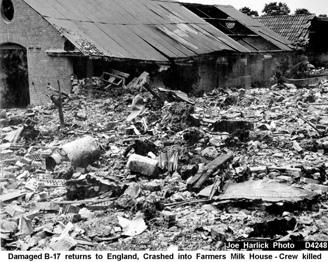 The Old Faithful crash site near Wincanton