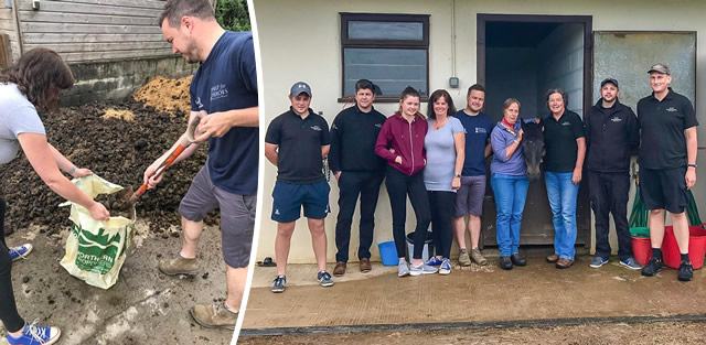 Wincanton Racecourse volunteers at Blackmore Vale RDA