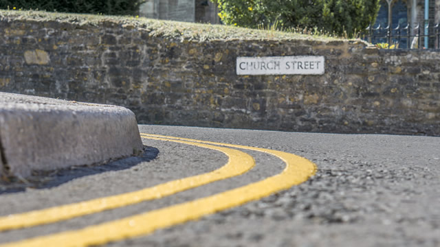 Double yellow lines have finally been added to the bottleneck at the bottom of Church Street, Wincanton