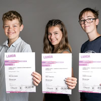 Distinction at LAMDA exams for Wincanton Youth Theatre members