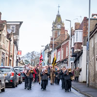 Wincanton's Remembrance Parade and service 2019