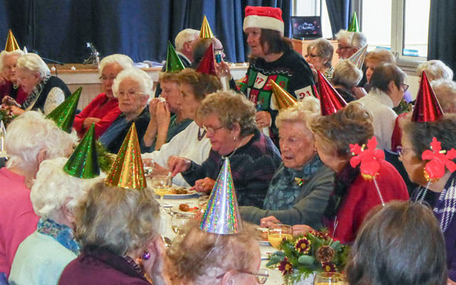 Wincanton Over-70s Christmas Lunch 2019