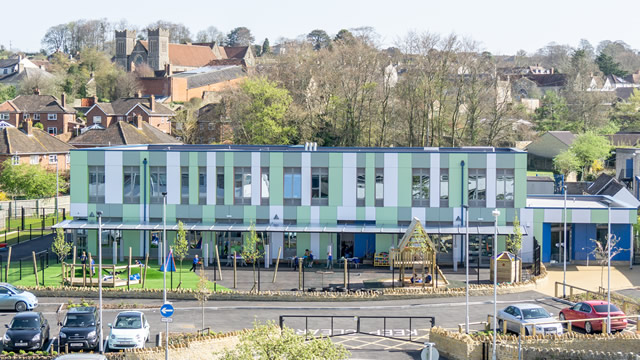 Wincanton Primary School, the new extension