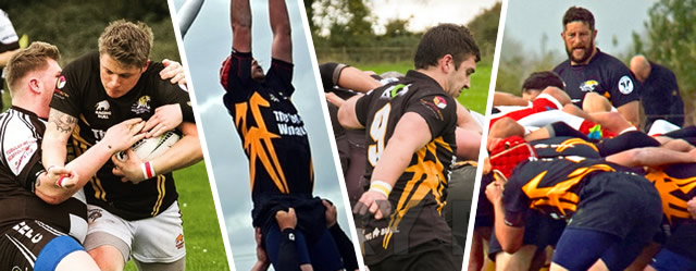 Wincanton Rugby Club action composite