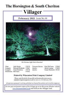 The cover of the Villager magazine, for Horsington and South Cheriton