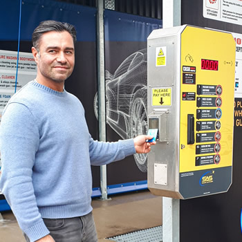 Wincanton’s new high-tech self-service car wash