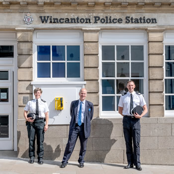Wincanton Police Station has moved to the town centre