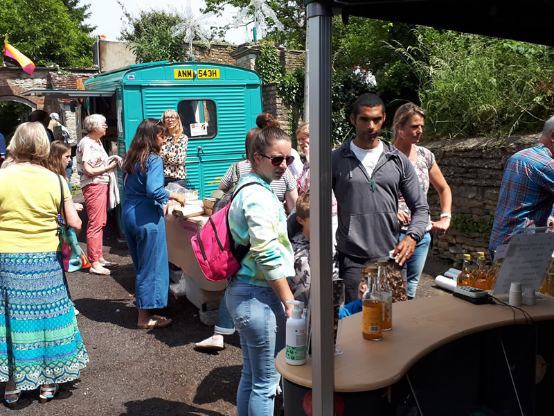 Wincanton Town Festival Market 2021, photo by John Baxter