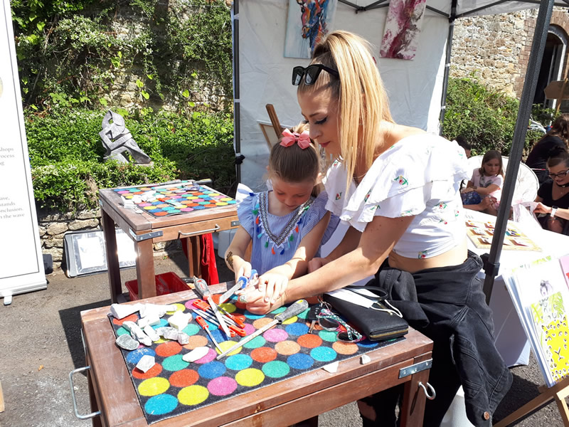 Wincanton Town Festival Market 2021, photo by John Baxter