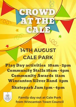 Wincanton Playday 2021 programme poster