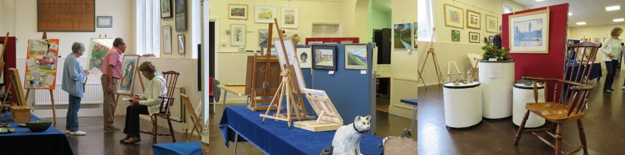 Some photos from Templecombe Village Art Exhibition 2019
