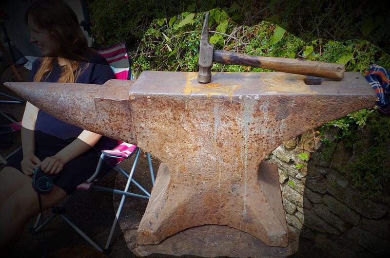 An actual anvil