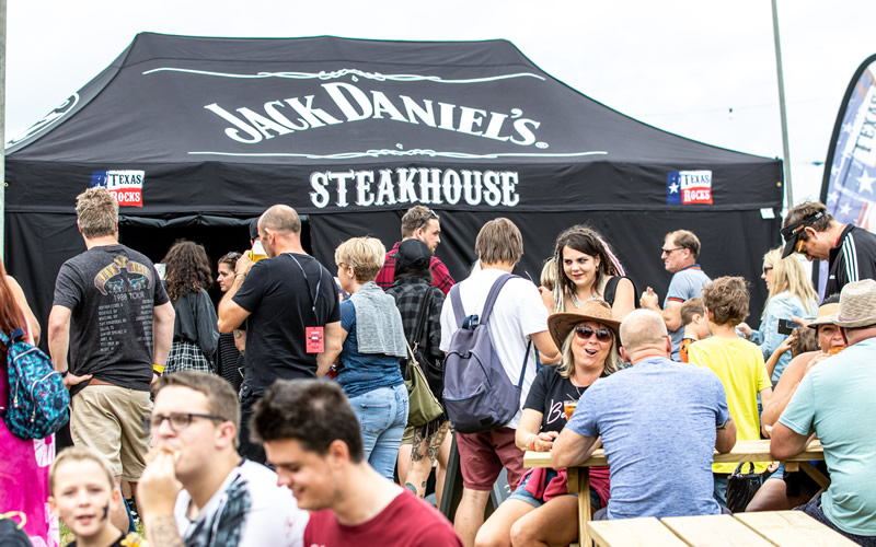 Rock n Ribs Festival 2021 at Wincanton Racecourse - steakhouse