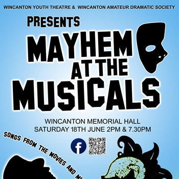 WYT & WADS present “Mayhem at the Musicals”