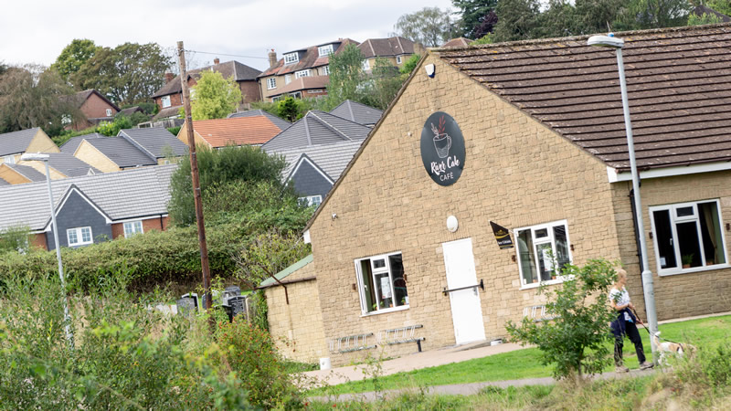 River Cale Cafe, Cale Park, Wincanton, exterior