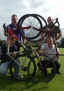 Sponsored bike riders - Western Gazette
