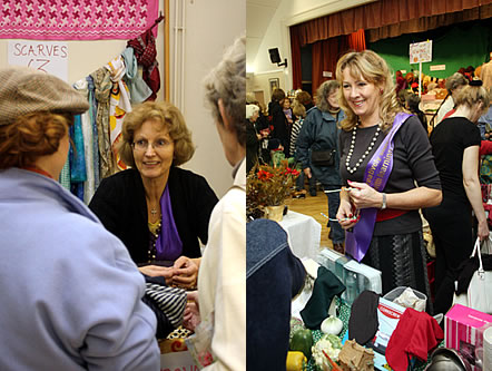 Hft Christmas Fair, held in Wincanton Memory Hall