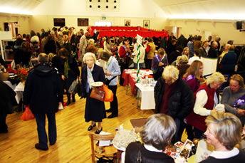Hft Christmas Fair, held in Wincanton Memory Hall
