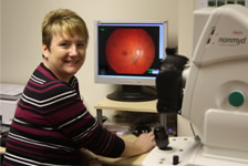 Sarah Gibson, Optometrist