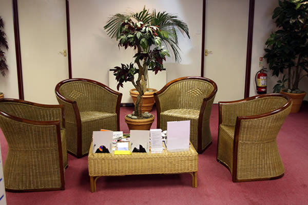 Sarah Gibson Optometrist, waiting area